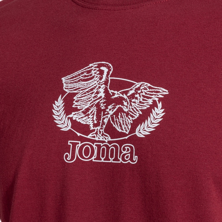 T-shirt manche courte bordeaux