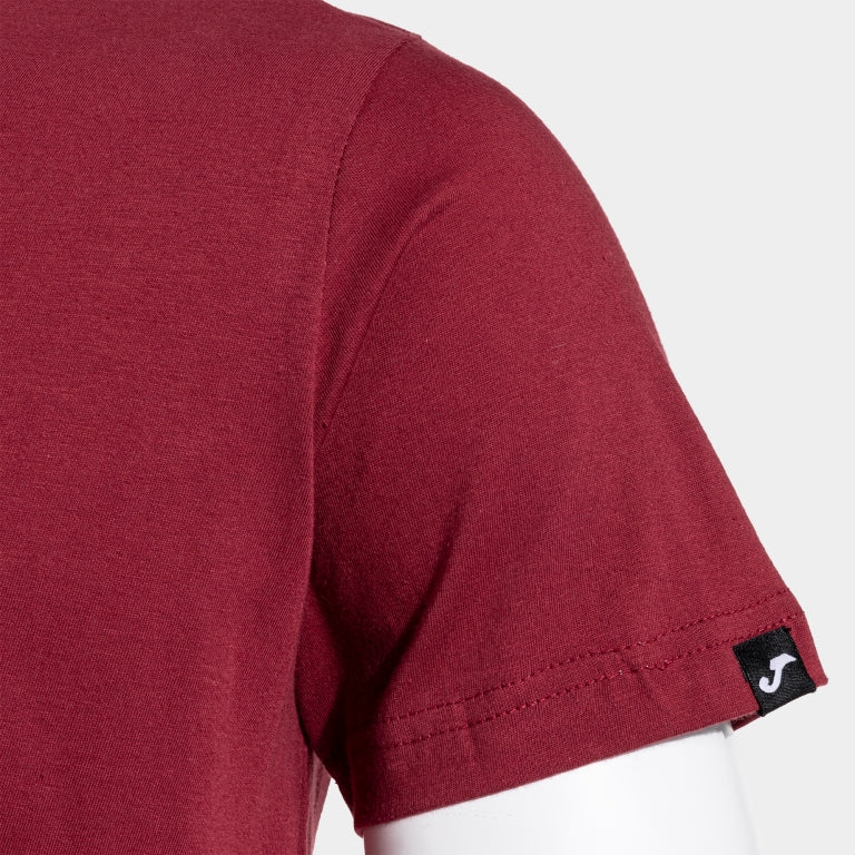 T-shirt manche courte bordeaux