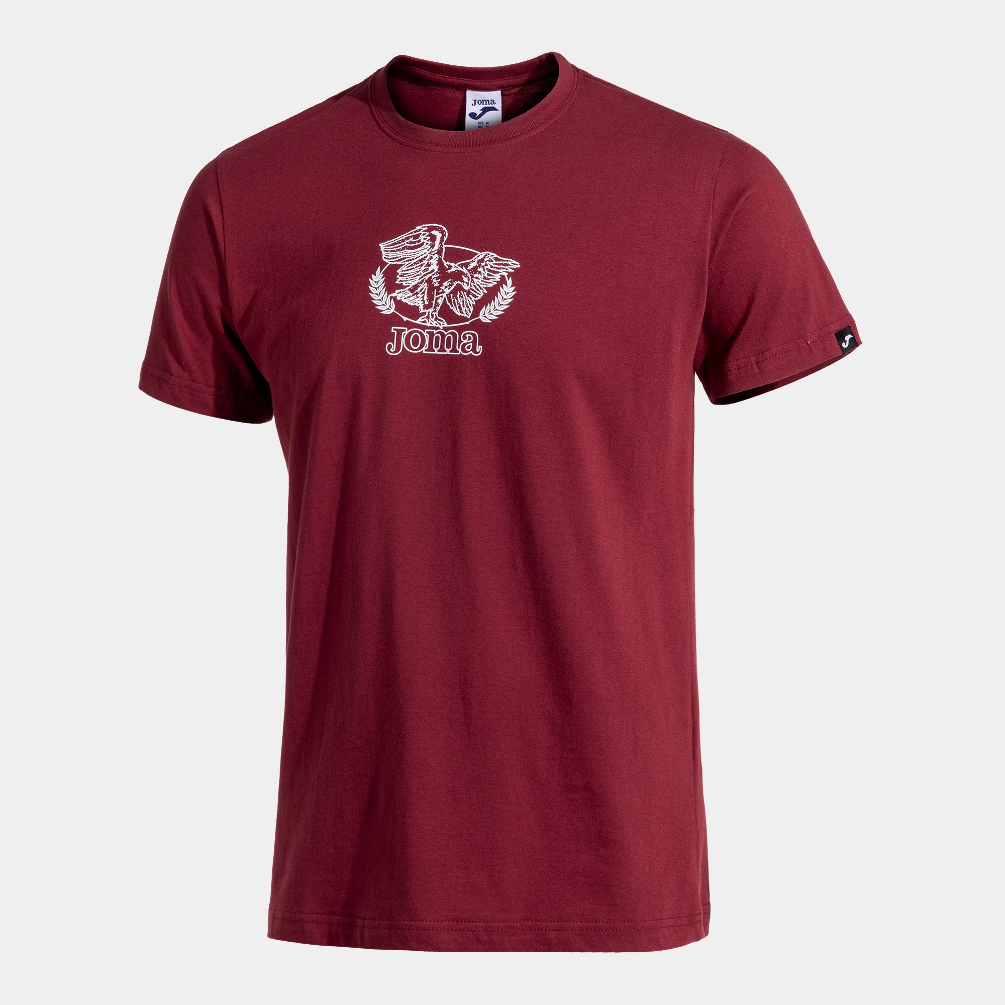 T-shirt manche courte bordeaux